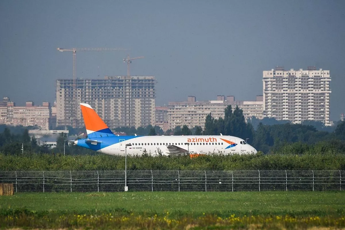 Споттинг на территории Международного аэропорта Краснодар. 