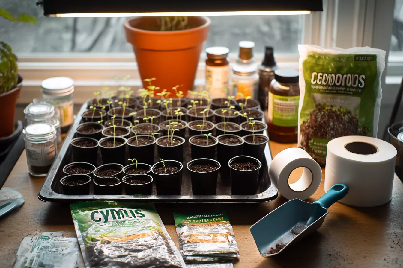 Рассада томатов низкая и коренастая: два проверенных метода