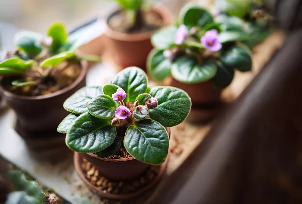 Как правильно отделять отростки у фиалок и заставить их цвести быстрее