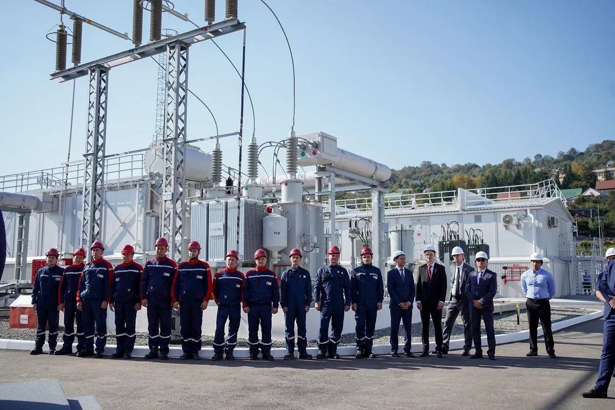 В Сочи запустили подстанцию «Победа»