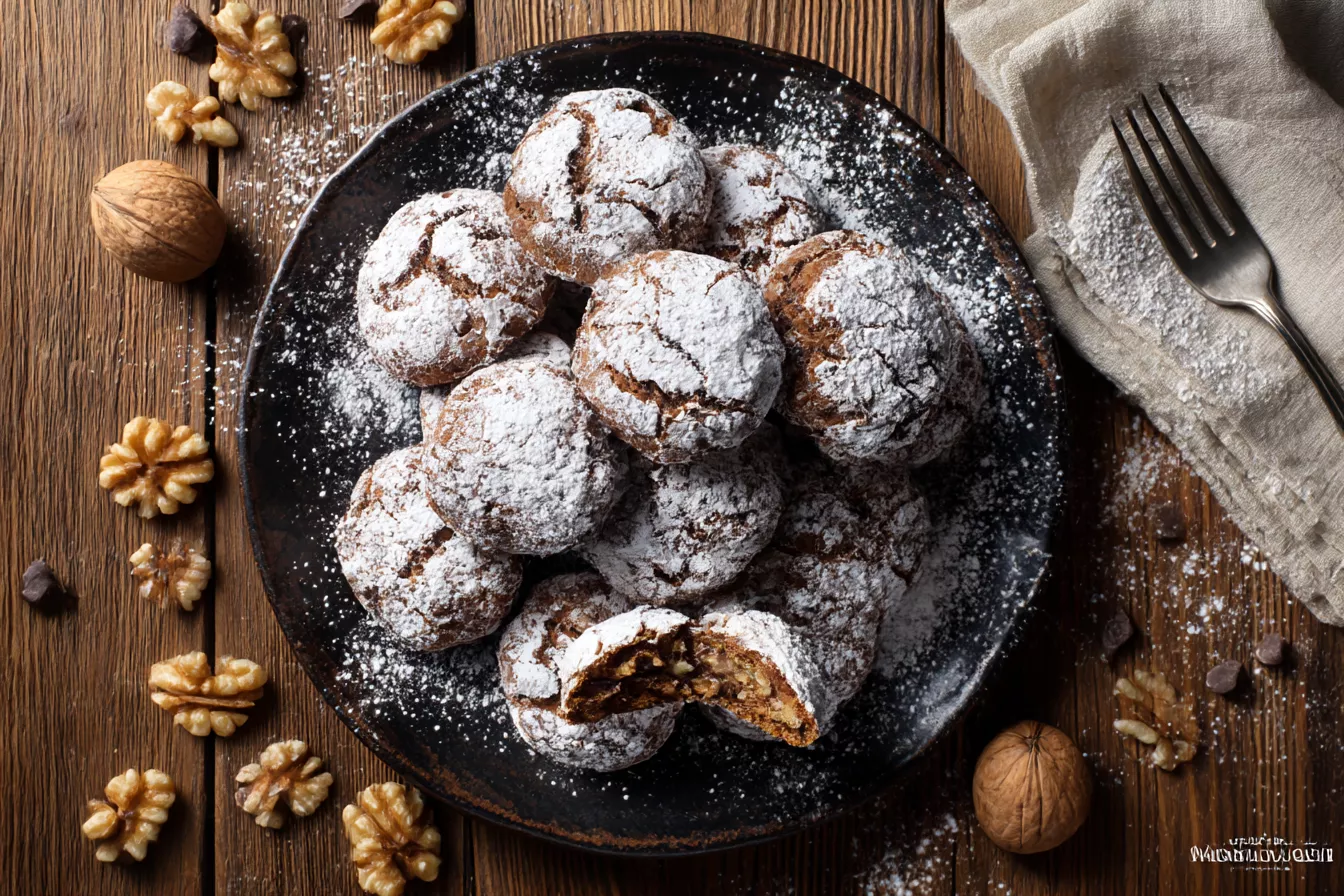 Печенье, которое тает во рту: ореховые «щипки» всего из четырёх ингредиентов