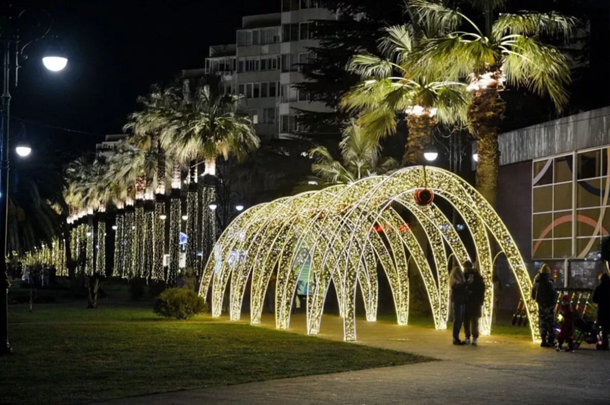Около 480 тысяч туристов примет Сочи в длинные новогодние выходные