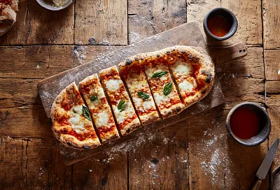 Полезное тесто для пиццы на газировке