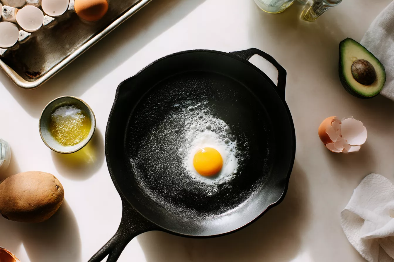 Ржавая чугунная сковорода из секонд-хенда: как отмыть и заново «запечатать» поверхность