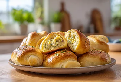 Нежные сметанные пирожки в духовке: мягкие, сочные и без дрожжей