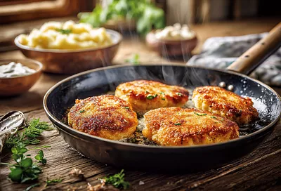 Котлеты из полкило фарша: как накормить всю семью сытным обедом