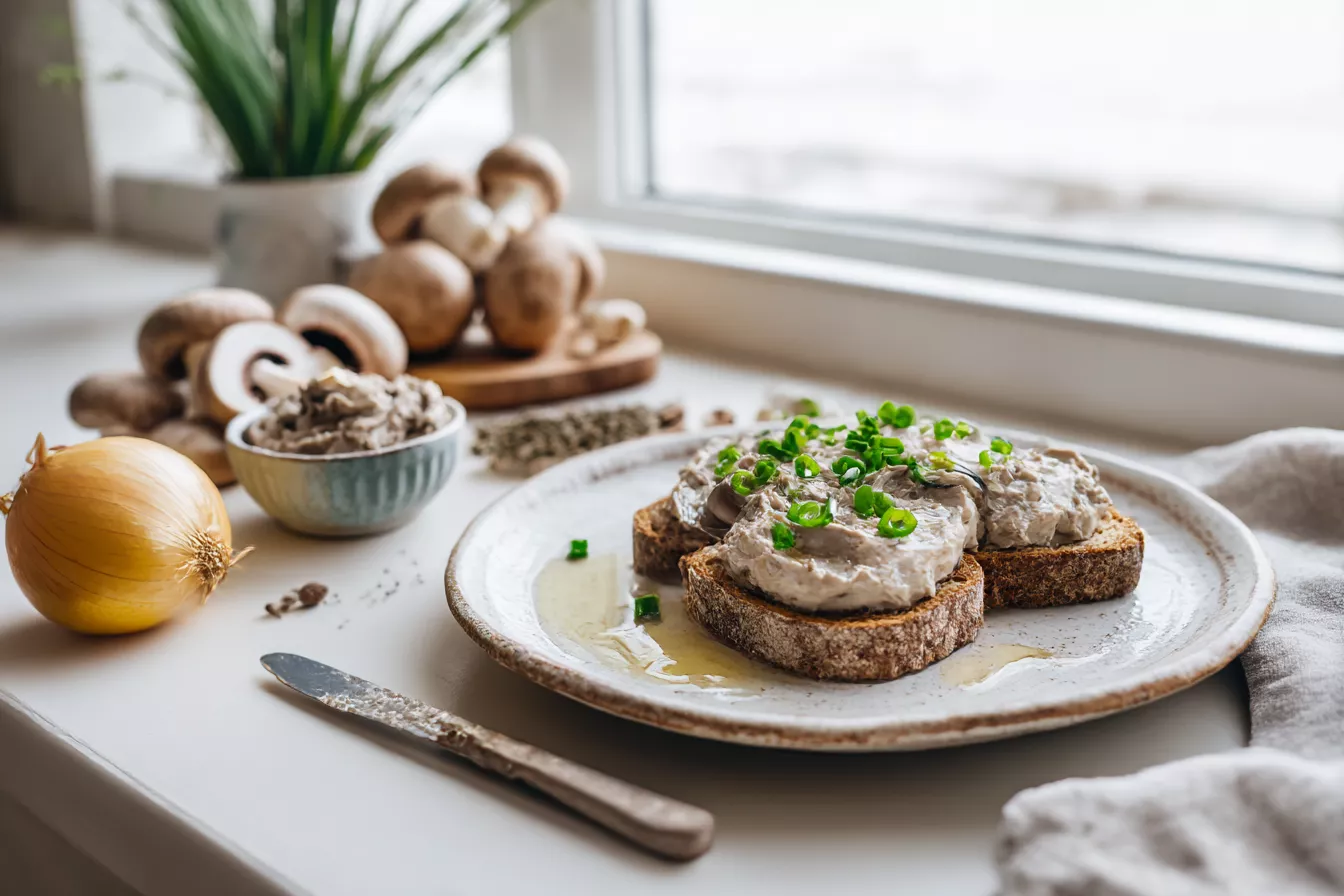 Нежный грибной паштет, который тает во рту — готовится проще простого
