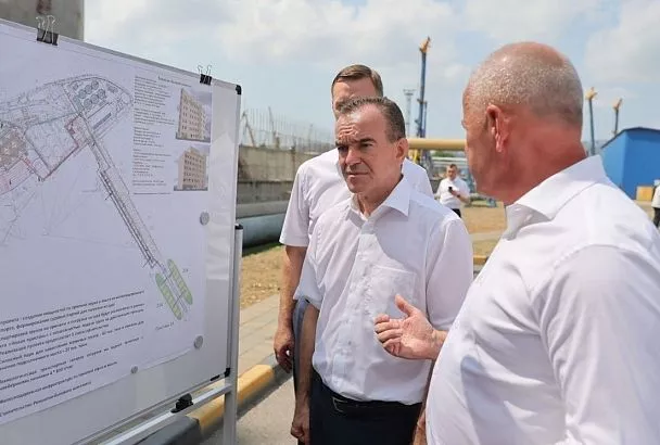 Губернатор Краснодарского края оценил работу по модернизации зернового терминала в порту Новороссийска