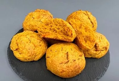 От такого тыквенного печенья аж слюнки потекли! Обязательно попробуйте – идеальный рецепт к чаю