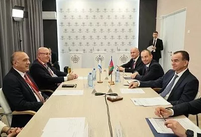 Губернатор Краснодарского края встретился с Чрезвычайным и Полномочным Послом Государства Израиль в РФ