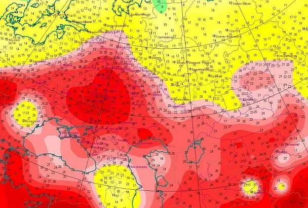 Два десятка рекордов за день: где в России обновились жаркие максимумы