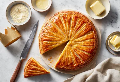 Традиционный пирог королей с нежной домашней франжипан, который покорит всех