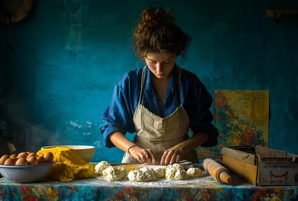 Кабачковый пирог с яичной начинкой: просто перемешал и в духовку