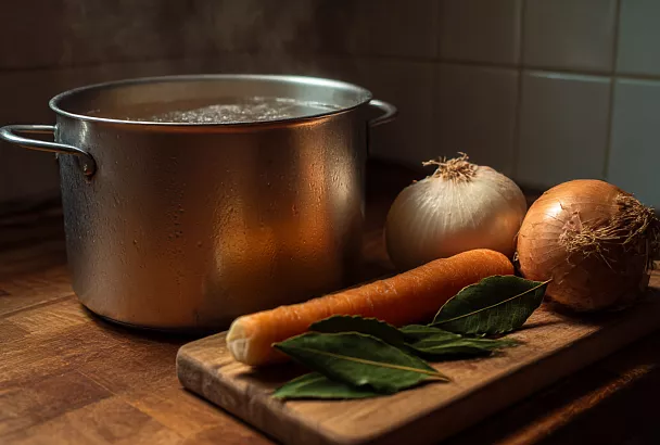 Как сделать свиной бульон без специфического запаха и с хорошим вкусом