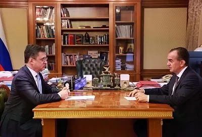 Губернатор Вениамин Кондратьев встретился с зампредседателя Правительства России Александром Новаком