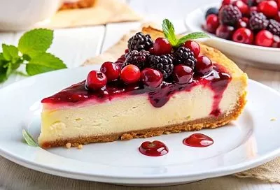 Чизкейк без выпечки! Печенье вместо теста и желе - нежный творожный десерт с первого раза