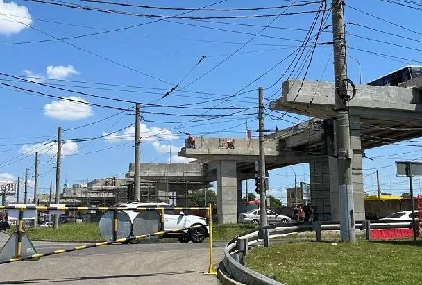 Движение транспорта по Тургеневскому мосту в Краснодаре ограничат на несколько дней