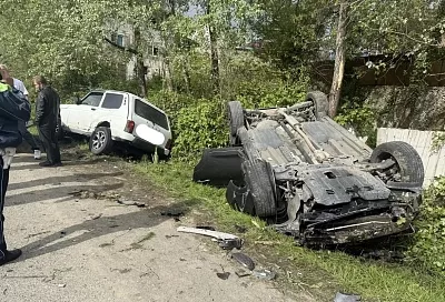 В Сочи в массовом ДТП погиб водитель иномарки