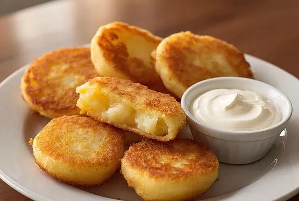 Сырные оладьи за 15 минут: мой любимый завтрак из того, что есть в каждом холодильнике 