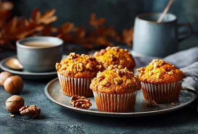 Морковные кексы: домашний рецепт для осеннего уюта