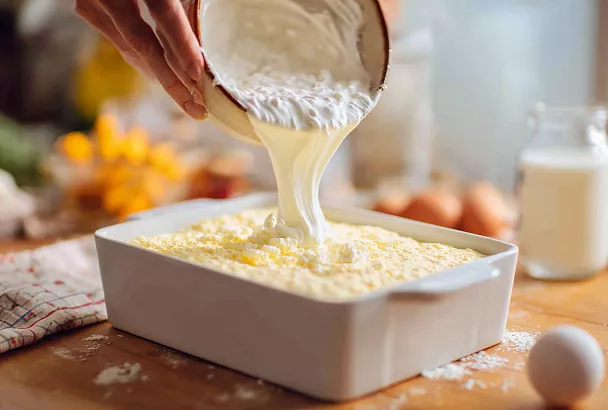 Нежная творожная запеканка: идеальный завтрак за копейки