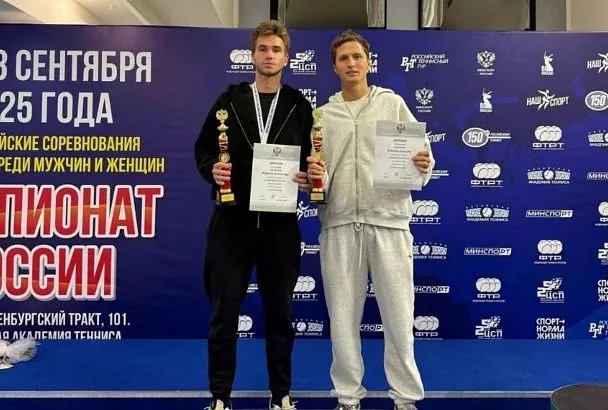 Кубанец Александр Лобанов – призер чемпионата России по теннису