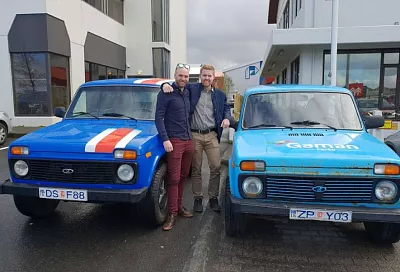 Футбольные фанаты из Исландии приедут в Ростов-на-Дону на российском внедорожнике