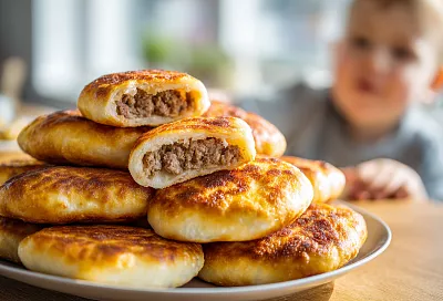 Беляши с сочной начинкой и воздушным тестом: тот самый домашний рецепт