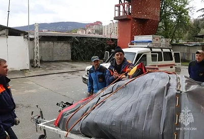 Сочинские спасатели выехали в Дагестан для ликвидации последствий непогоды