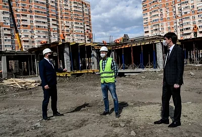 В Краснодаре в рамках нацпроекта «Демография» строится детский сад