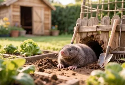 Знакомый биолог поделился секретом как выгнать кротов с участка за три дня, не прибегая к ловушкам и ядам