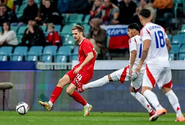 Сборная России проиграла Чили на стадионе «Фишт» в Сочи