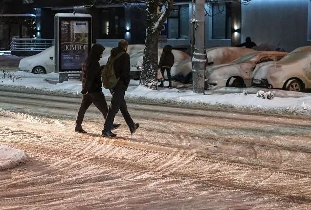 Более 40 человек пострадали 26 января из-за гололеда в Краснодаре
