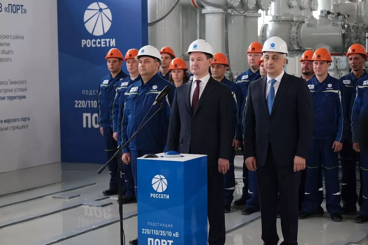 Подстанция «Порт» в Краснодарском крае работает на полную мощность. Подстанция «Порт» в Краснодарском крае работает на полную мощность.