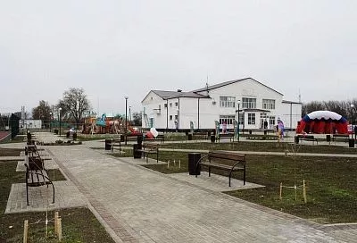 По нацпроекту «Жилье и городская среда» в Крыловском районе благоустроили парк