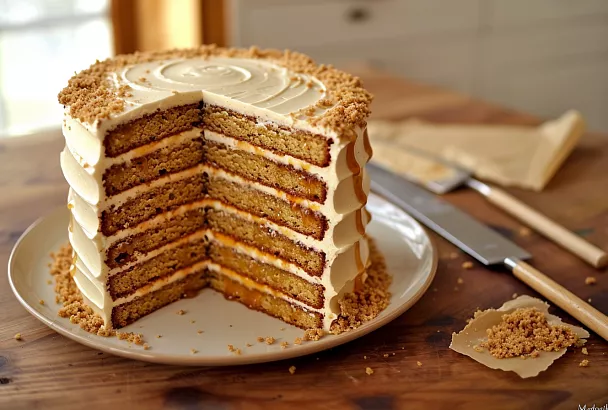 Быстрый медовик «на квадратных листах»: 11 коржей за вечер, ночь в холодильнике — утром тает во рту