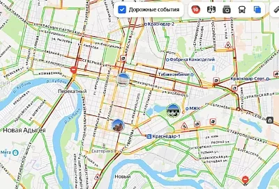 10-балльные пробки сковали дороги Краснодара