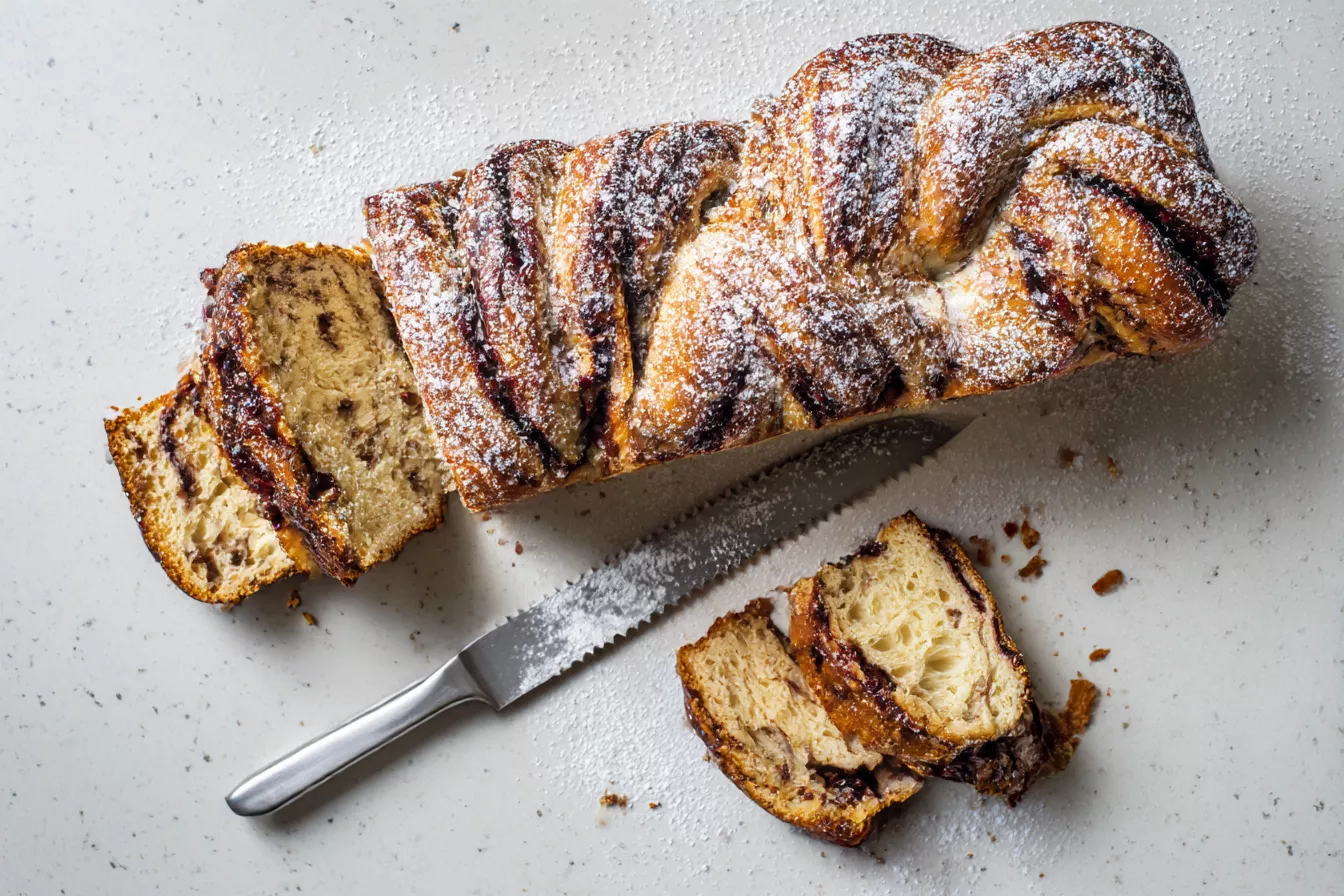 Бабка со смородиновым вареньем: пышная дрожжевая выпечка