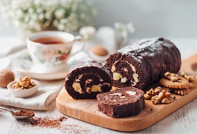 Десерт из детства: шоколадная колбаса, которая покорит ваше сердце