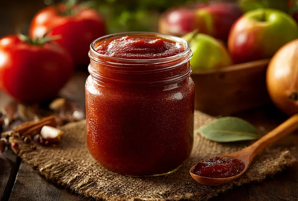 Попробуйте приготовить домашний кетчуп из помидоров и яблок – магазинный больше покупать не сможете