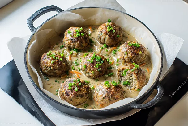 Гречаники в сметанном соусе — уютная классика на каждый день