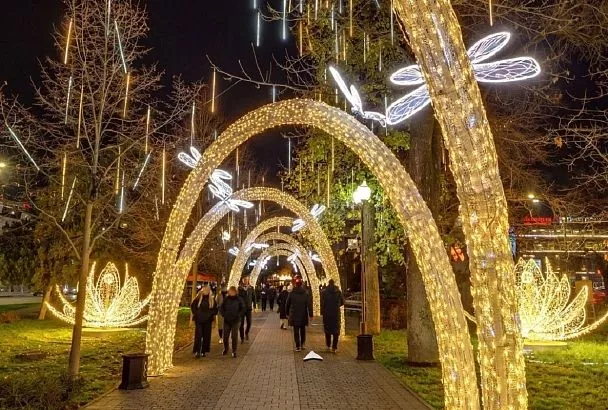 В «Яндекс Картах» появились новогодние панорамы Краснодара