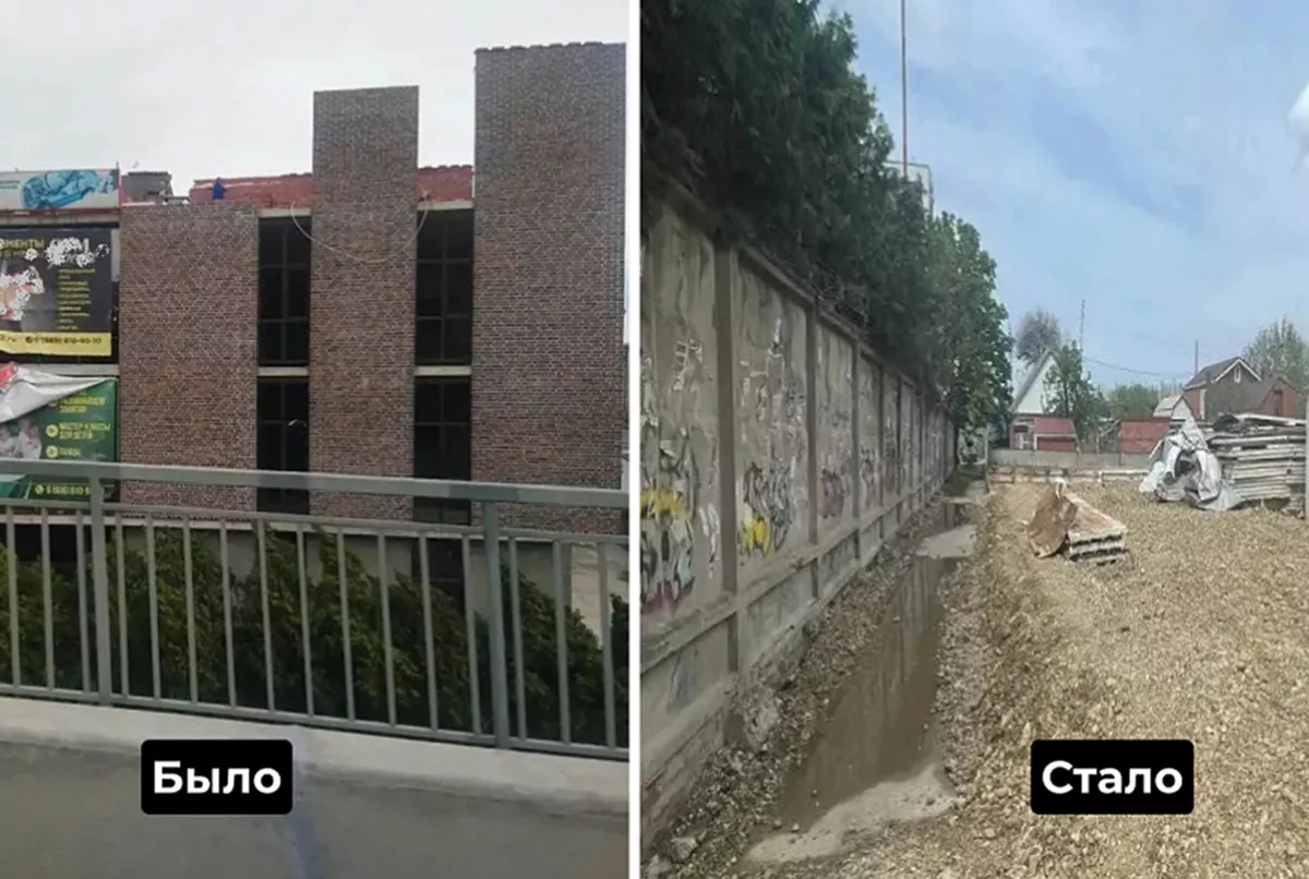 Два крупных самостроя снесли в Краснодаре
