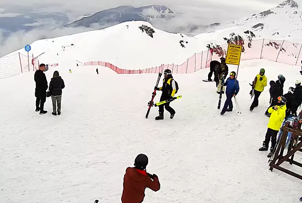 Какая высота снега в горах под Сочи