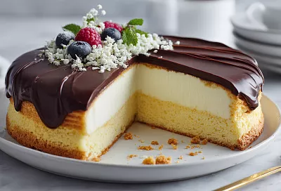 Торт Птичье молоко на агаре – суфле как облако, готов за 3 часа