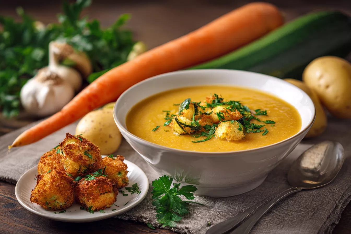 Крем-суп из кабачков: простой, сытный и вкусный