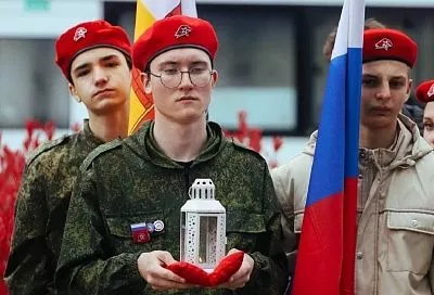 Эстафета «Свеча памяти» завершилась в Краснодаре 