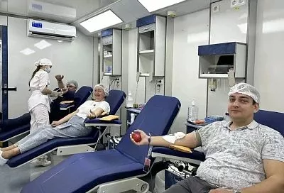 Специалисты «Росводоканала Краснодар» сдали 28 литров крови