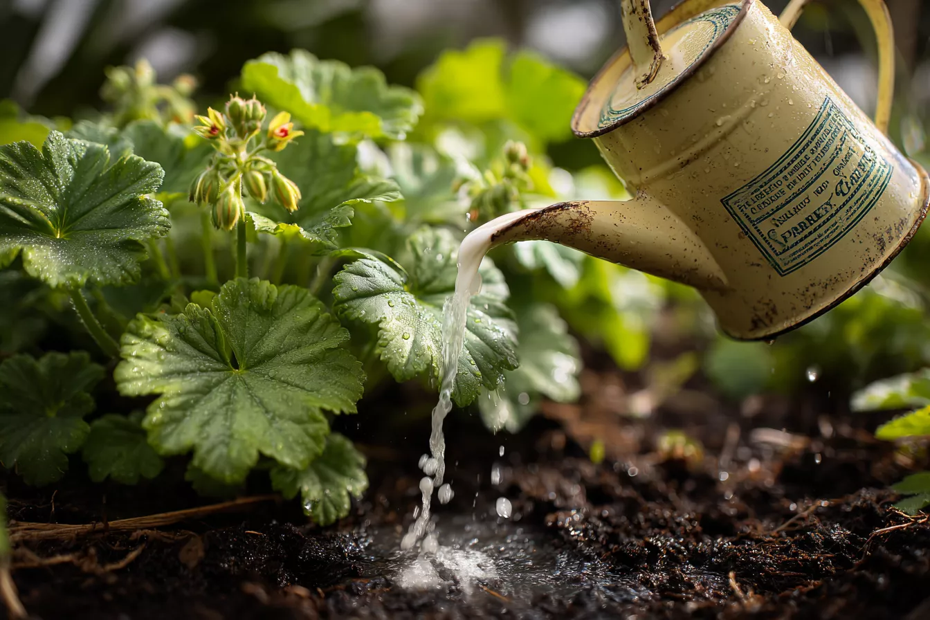 Две натуральные подкормки, от которых герань и другие цветы зацветут как никогда