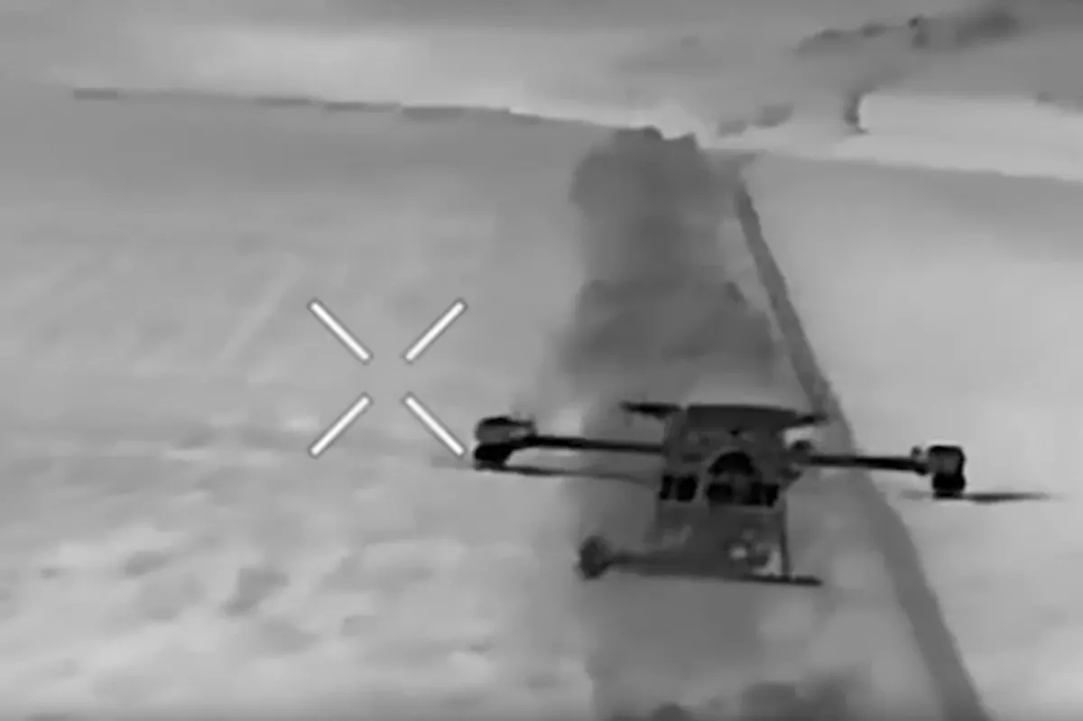 Операторы БПЛА соединения ВДВ из Новороссийска уничтожили за ночь три тяжелых грузовых коптера ВСУ